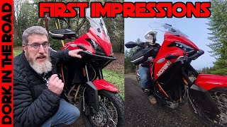 Moto Morini XCape 650 quotAdventouringquot Motorcycle Walkaround and First Ride [upl. by Tewell]