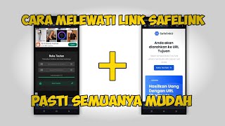 TUTORIAL MELEWATI  LINK SAFELINK PASTI BISA MUDAH BANGET LOHH 👍 [upl. by Chong874]