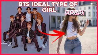 BTS ideal type of Girl 2020 Personalities Apperance Style and etc [upl. by Berthe640]