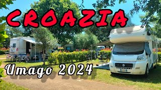 CROAZIA mare 2024 dove andare in camper Un campeggio da non perdere👍 [upl. by Lamont]