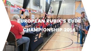 Rubiks Cube European Championship 2016 II Summer 2016 [upl. by Vidovic]