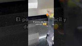 Receta para postre fácil y delicioso 🤩 pay de queso postres recetasfaciles paydequeso foodie [upl. by Eisset]