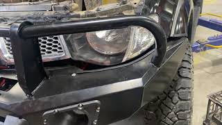 Mitsubishi Triton MN ML Water Bottle installation [upl. by Carleen]