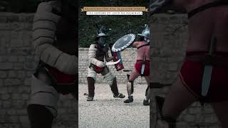 How do Gladiators Perform in Historical Reenactment shorts [upl. by Lindsy]