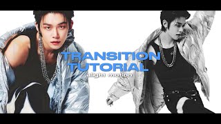 Aesthetic Transition Tutorial Alight Motion [upl. by Ayoras32]