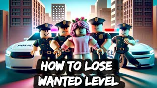 How to LOSE WANTED LEVEL in EMERGENCY HAMBURG  ROBLOX [upl. by Athalee153]