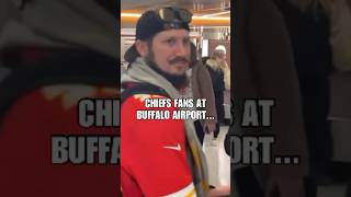 Kansas City Chiefs fans look lost in Buffalo… chiefs bills nfl shorts [upl. by Conni]