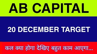 20 December Ab Capital Share  Ab capital Share latest news  Ab capital Share price today news [upl. by Nahoj42]