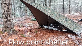 Emergency Survival Shelters Plow point [upl. by Rehteh371]