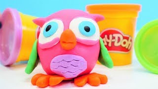 Play doh oyun hamuru ile Baykuş Hophop Hamur oyunları [upl. by Ryan]