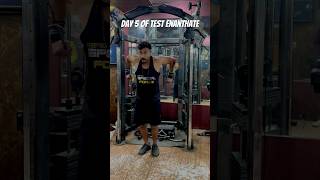 Anabolic Cycle Day 5 fitpharmacist ytshortsindia viralshort gymshorts minivlog testosterone [upl. by Llewoh650]