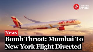 Air India Bomb Threat Air India Flight AI 119 Diverted to Delhi Over Bomb Threat [upl. by Hnamik]