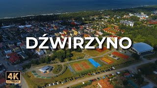 Dźwirzyno z drona  Lato  LECE W MIASTO™ 4k [upl. by Lehsreh531]