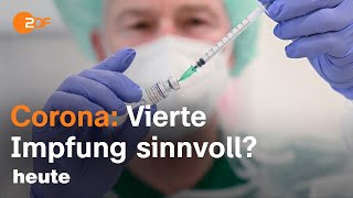 Vierte CoronaImpfung Für wen ist sie jetzt sinnvoll  ZDF Morgenmagazin [upl. by Qifar127]