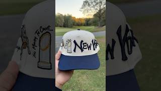 New York Yankees Custom Hat shorts fyp foryou fypシ foryoupage nyc youtubeshorts yt youtube [upl. by Nnylasor]