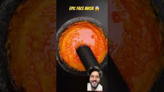 Epic face mask shorts satisfying viralvideo experiment [upl. by Berne658]