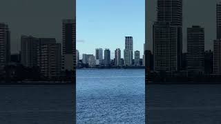 South Perth Foreshore in Perfect Harmony with Skyline perth perthlife perthwa [upl. by Arst]