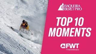 Top 10 Moments I Freeride World Tour Baqueira Beret [upl. by Jankell355]