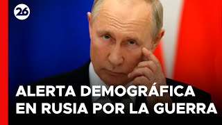 🚨 ALERTA DEMOGRÁFICA en RUSIA Por la GUERRA DE PUTIN se reduce la población [upl. by Marijn380]