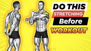 Warm Up Exercises Before Workout Stretching Exercises Routine [upl. by Mallina]