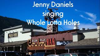 Whole Lotta Holes Kathy Mattea Country Music Song Jenny Daniels Covers Best 90s Country Music [upl. by Wallinga]