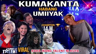 PILIPINAS GOT TALENT  PART19  UMIIYAK HABANG KUMAKANTA  VIRAL DI MA INTINDIHAN [upl. by Kiefer]