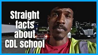 How does paid CDL School work 10 things you should know before you go Trucking school tips [upl. by Winter]