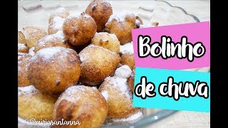 BOLINHO DE CHUVA  COMO FAZER BOLINHO DE CHUVA SEQUINHO RÁPIDO FÁCIL E DELICIOSO [upl. by Nnyleitak]