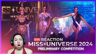 🔴LIVE REACTION MISS UNIVERSE 2024 PRELIMINARY COMPETITION  SPRITE BANG [upl. by Manouch]