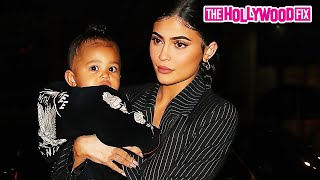 Kylie Jenner amp Stormi Webster Enjoy A MommyDaughter Dinner Date Before Bedtime At Nobu In New York [upl. by Druci]