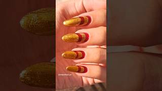 easy nailart💅 youtubeshorts shortsvideo nails shorts youtubeshorts nailart short shortsvideo [upl. by Miarfe730]