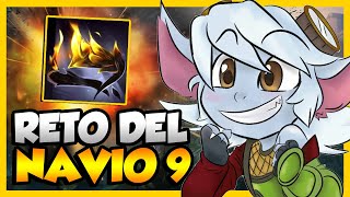 RETO DEL NAVIO 9  TRISTANA MID CON ARROGANCIA  LEAGUE OF LEGENDS [upl. by Niltyak]