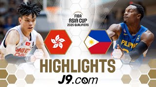 BIG second half propels Gilas 🇵🇭 to win vs Hong Kong  J9 Highlights  FIBA Asia Cup 2025 Qualifiers [upl. by Cherish]