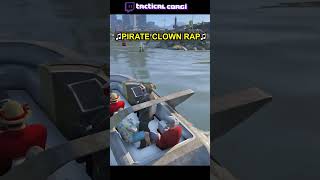 Chatterbox Clown Rap freestyle in GTA5 RP [upl. by Aihtebat59]