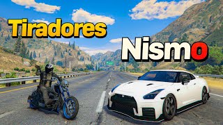 Enfrentamos Los Tiradores Mas Caros Con Un GTR Nismo Gta Rp [upl. by Enelrahc]