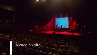 I Muvrini  À voce rivolta Extrait du DVD quotImaginà Live quot au Silo à Marseille en 2013 [upl. by Aneroc]