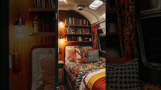 MidCentury Modern Airstream Interiors shorts airstream airstreamtrailer midcenturymodern [upl. by Einnhoj419]