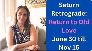 Saturn Retrograde Return to Old Love ALL SIGNS [upl. by Rico225]