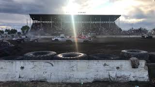 Colusa county fair destruction derby [upl. by Sinnaiy]