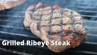 THE BEST Grilled Ribeye Steaks on Weber Kettle [upl. by Yuji]