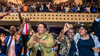 Celebrations erupt in Zimbabwean parliament as Mugabe resigns [upl. by Anaya]