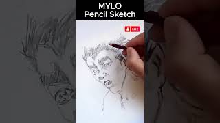 ARCANEs Mylo Pencil Sketch Bringing the Character to Life drawing comicart shorts [upl. by Ahlgren]