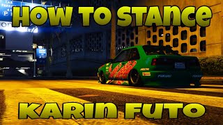 How To Stance The Karin Futo GTA 5 ONLINE [upl. by Airetnuhs622]