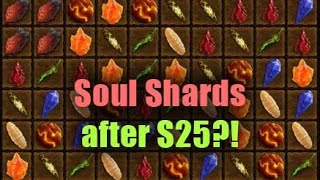 Soul Shards amp Embers after Season 25 Presenting Needed Game Update Ideas [upl. by Dnalyk]