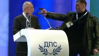 Assassination Attempt Incredible Video Bulgarian Ahmed Dogan [upl. by Nnaassilem]