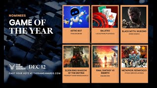 Game Awards 2024 Nominees [upl. by Modestine]