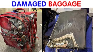 40 Pics Of Airlines Completely Ruining Their Baggage [upl. by Gnart670]