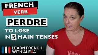 Perdre to lose in 5 Main French Tenses [upl. by Glenn]