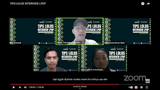 TIPS LOLOS INTERVIEW LPDP [upl. by Andrus]