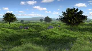 Grassy Meadow Blender 3D [upl. by Vassar800]